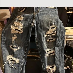 American Eagle Dark Blue Denim Jeans